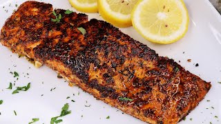 Crispy PanSeared Salmon Recipe  Quick and Easy Salmon Recipe [upl. by Artemed]