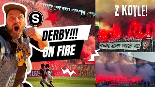 Z🔥KOTLE Zápas roku Derby v ohni Granáty EMOCE SPARTA  SLAVIA [upl. by Lidaa]