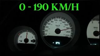 Top Speed  2009 Dodge Charger 35L V6 0190 KMH [upl. by Buyse294]