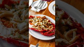 Try our popular lobster poutine a dish featured on Diners DriveIns and Dives with Guy Fieri [upl. by Akiehs460]