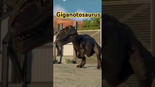 Released Giganotosaurus  Jurassic World Evolution 2 [upl. by Stesha]