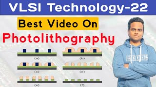 Photolithography Process  Optical Lithography In VLSI  VLSI technology [upl. by Godrich]