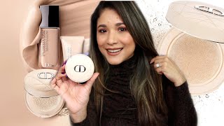 New Dior Forever Cushion Loose Powder First Impressions [upl. by Alec]