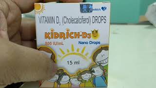 Full Hindi Kidrich D3 800 nano drops [upl. by Maggy]