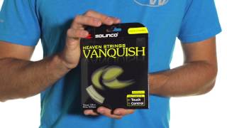 Solinco Vanquish Tennis String [upl. by Trinia649]