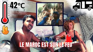 42nous et notre camping car a imsouane  pêche et randonnée [upl. by Nireves]