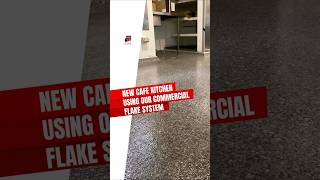 Transforming Cafe Floors Commercial Flake System [upl. by Amehr]