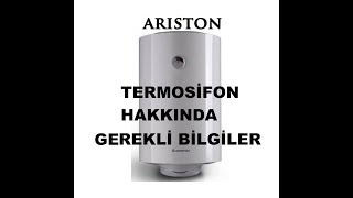 Termosifon hakkında bilmeniz gerekenler  thermosiphon maintenance [upl. by Ardnekahs]