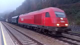 Güterzug nach hohenberg fährt um 650 in traisen ein am 6112024 von Sankt Pölten kommend [upl. by Edward745]