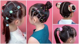 Kids Hairstyles That Any Parent Can Master  Cute Girl Hairstyles for girls Best Hairstyles [upl. by Bouley]