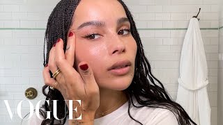 Zoë Kravitzs Guide to Summertime Skin Care and Makeup  Beauty Secrets  Vogue [upl. by Allare]