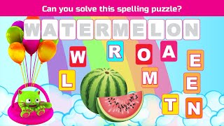 EduKitty ABC 3  Learn to Spell Recognize Letters and Build Your Vocabulary  Cubic Frog Games [upl. by Holna570]