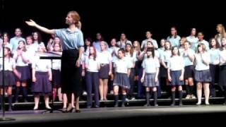 Anna Szorger amp the SSAA Choir sing Overture to quotThe Marriage of Figaroquot [upl. by Akemed]