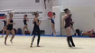 Russian Gymnastics Team Training In Japan 2019 [upl. by Analrahc850]