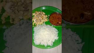 ✨ today dinner menu 🍛🤤👌 karuvattu kulambu mutta poriyal 🥚 trending song [upl. by Niwrehs]