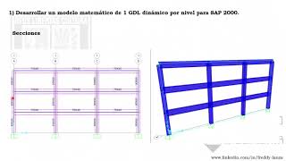 SECCIÓN 4 Diseño de un pórtico plano en concreto armado Parte 1 [upl. by Jo Ann263]