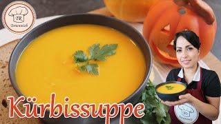 Kürbissuppe schnelles Rezept so cremig in 20 min so lecker und einfach war es noch nie [upl. by Sams]