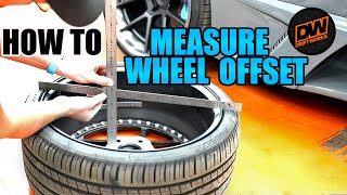 How to measure your Wheel Offset  ET accurately [upl. by Andrien913]