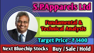 S P Apparels share news  S P Apparels share target price  S P Apparels share latest news today [upl. by Gonyea46]