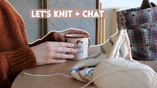 Lets chat while knitting up some gifts [upl. by Wagoner]