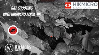 EPIC RAT CONTROL WITH HIK MICRO APLEX 100s of rats [upl. by Atkins]