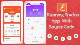 How To Make running tracker App with Google Maps In Android Studio With Source Code [upl. by Solram109]