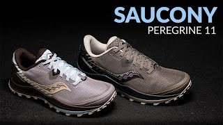 Saucony Peregrine 11  Trail Running Shoe Overview [upl. by Acissey]