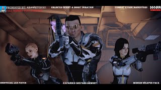 Mass Effect 2 Legendary Edition Modded Combat Reimaged Illium quarian Slave [upl. by Syl]