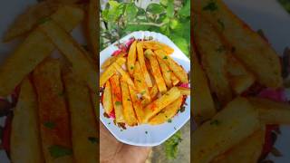 Crispy French Fries Recipe 🍟🍟 shorts ytshorts viral frenchfries food [upl. by Nej]