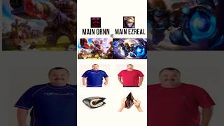 MAIN EZREAL vs MAIN ORNN 😂 LEAGUE OF LEGENDS shorts [upl. by Salli]