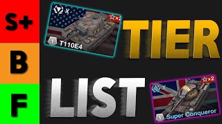 RANKING ALL THE TIER 10 IN WOTB [upl. by Aidnahs525]