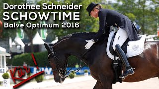 Dorothee Schneider  Showtime  Dressur Kür  Balve Optimum  2016 [upl. by Augy824]