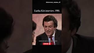 Eartha Kitt Interview 1986 [upl. by Ynattir]