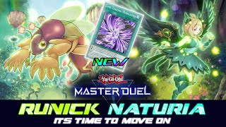 MASTER DUEL  RUNICK NATURIA  I HAVE A BAD FEELING ABOUT THIS DECK [upl. by Moises]