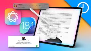 The Apple Intelligence Update  iPadOS 181 30 NEW FEATURES [upl. by Hanna]