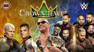 Crown Jewel 👑 full results winners and returns WWE Crowm jewel [upl. by Ecirtra373]