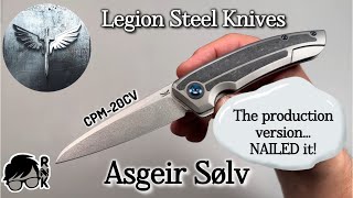 Unboxingimpressions a cool production version of a Legion Steel Asgeir knife… yeah they nailed it [upl. by Notsuj522]