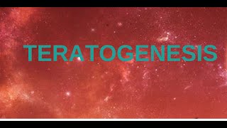 Teratogenesis and mechanism [upl. by Arretal]