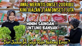 GAK ADA SAINGAN‼️AWAL MERINTIS OMSET 200 RIBU‼️KINI JUALAN 3JAM OMSET 1 JUTA‼️JADI HOBBY NABUNG EMAS [upl. by Andee555]