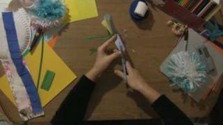 Paper Craft Projects  How to Make Paper Hawaiian Flowers [upl. by Balkin404]