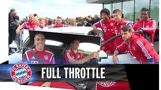 Götze Neuer Schweinsteiger  driver safety training [upl. by Eynttirb675]