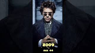 Robert Downey Jr through the Years shorts robertdowneyjr ironman doctordoom marvel [upl. by Htez]