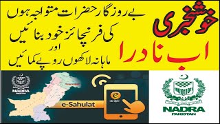 How To Apply Nadra e sahulat online 2024 I Nadra e Franchies II Nadra e Sahulat Acount Registration [upl. by Trescha]