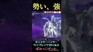 【モンハン】イヴェルカーナの氷ブレスをもろにくらった初心者 ゲーム実況 初心者 モンハンライズ サンブレイク switch nintendo shorts モンハン [upl. by Aimee]