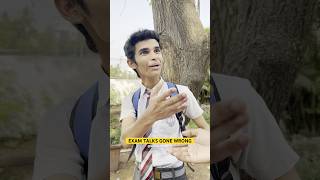 EXAM TALKS GONE WRONG shorts explore school schoollife friends exams comedy funny [upl. by Aivilys363]