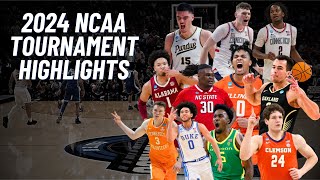 March Madness 2024 Highlights  Best Moments from EVERY Game [upl. by Selrac]