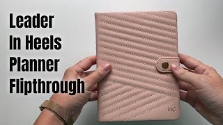 LH Agenda Planner Flipthrough  Leader In Heels Planner Review [upl. by Acinahs40]