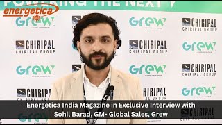 Exclusive Interview with Sohil Barad GM Global Sales Grew [upl. by Eleirbag288]