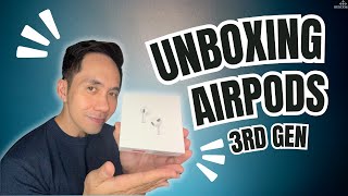 UNBOXING AirPods 3rd Gen  How to UPGRADE your OLD Airpods to NEW GEN  How to TRADE IN Airpods [upl. by Lalita]