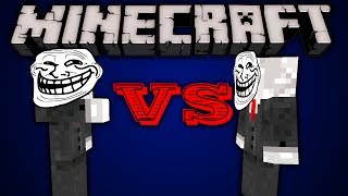 Troll VS Troll  Minecraft [upl. by Enoed]